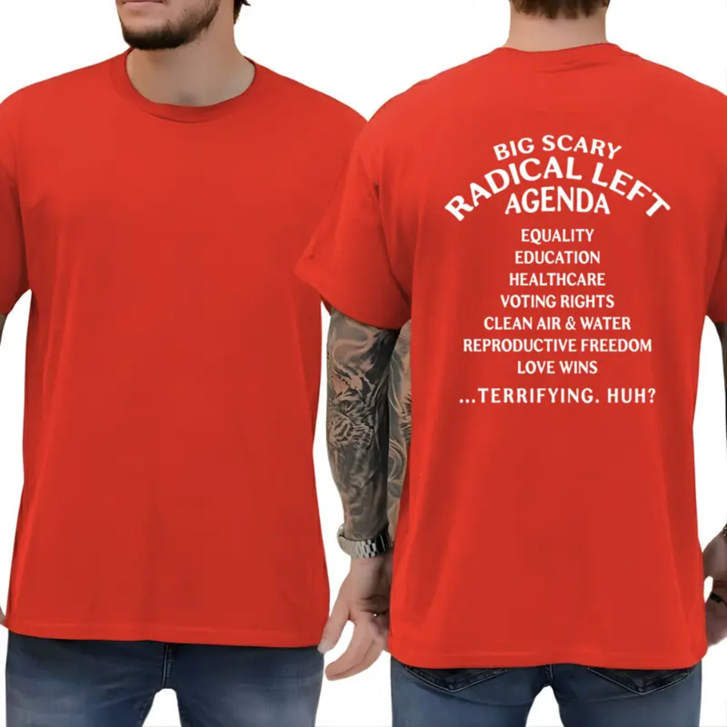 "Big Scary Radical Left Agenda" T-Shirt