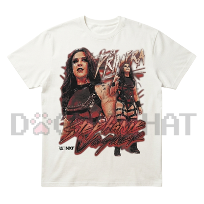 Stephanie Vaquer Grunge Pro Wrestling Graphic T-Shirt