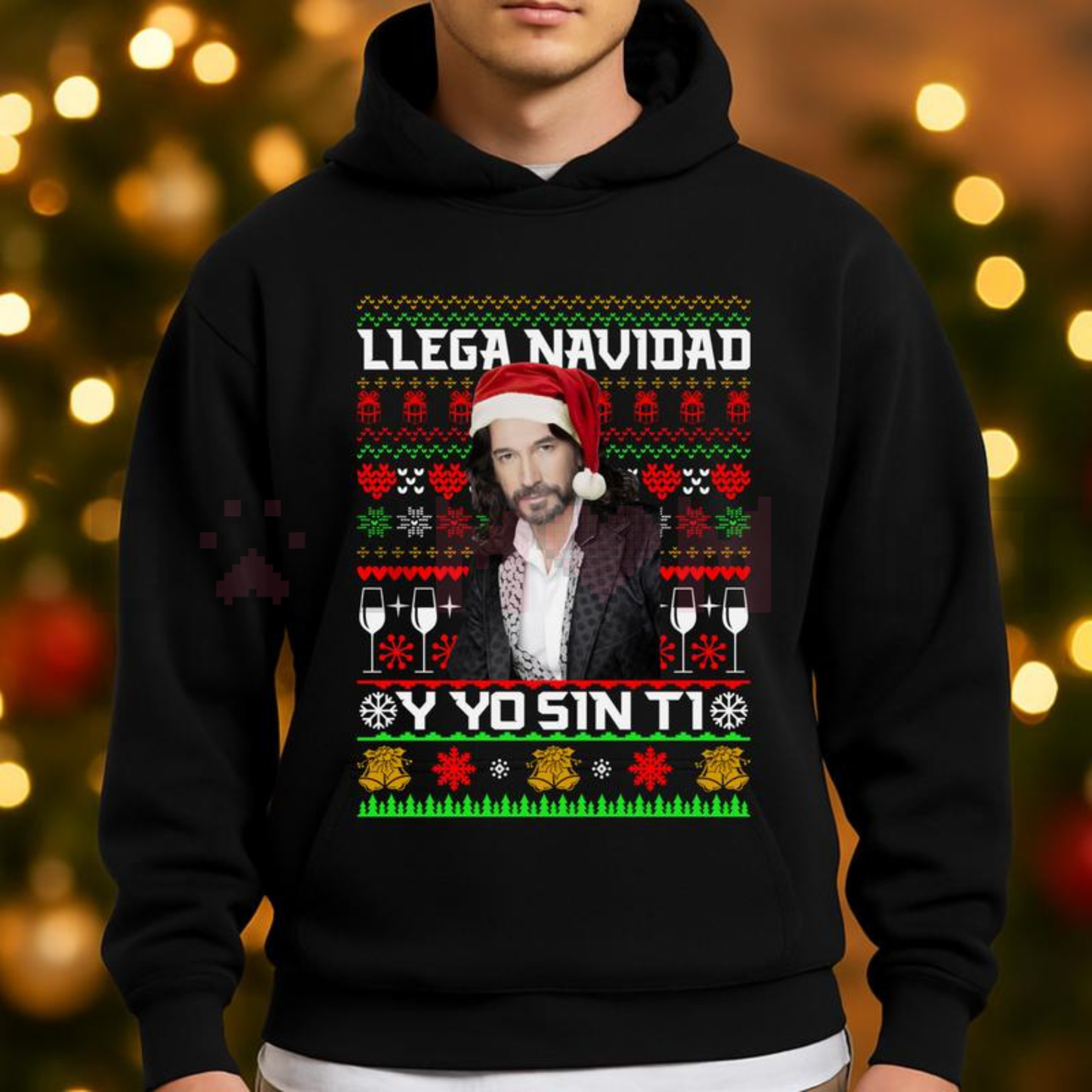 Feliz Navidad Sweatshirt – Mexican Christmas Gift & Funny Holiday Crewneck for Him & Her