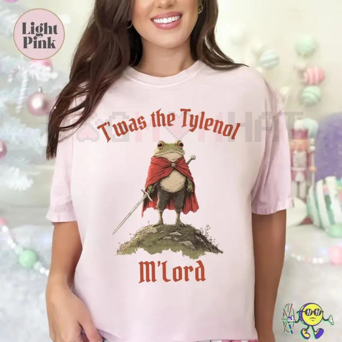 "Twas the Tylenol M'lord" Funny Anti RFK Jr Frog Meme Liberal T-Shirt | Anti Trump Tee