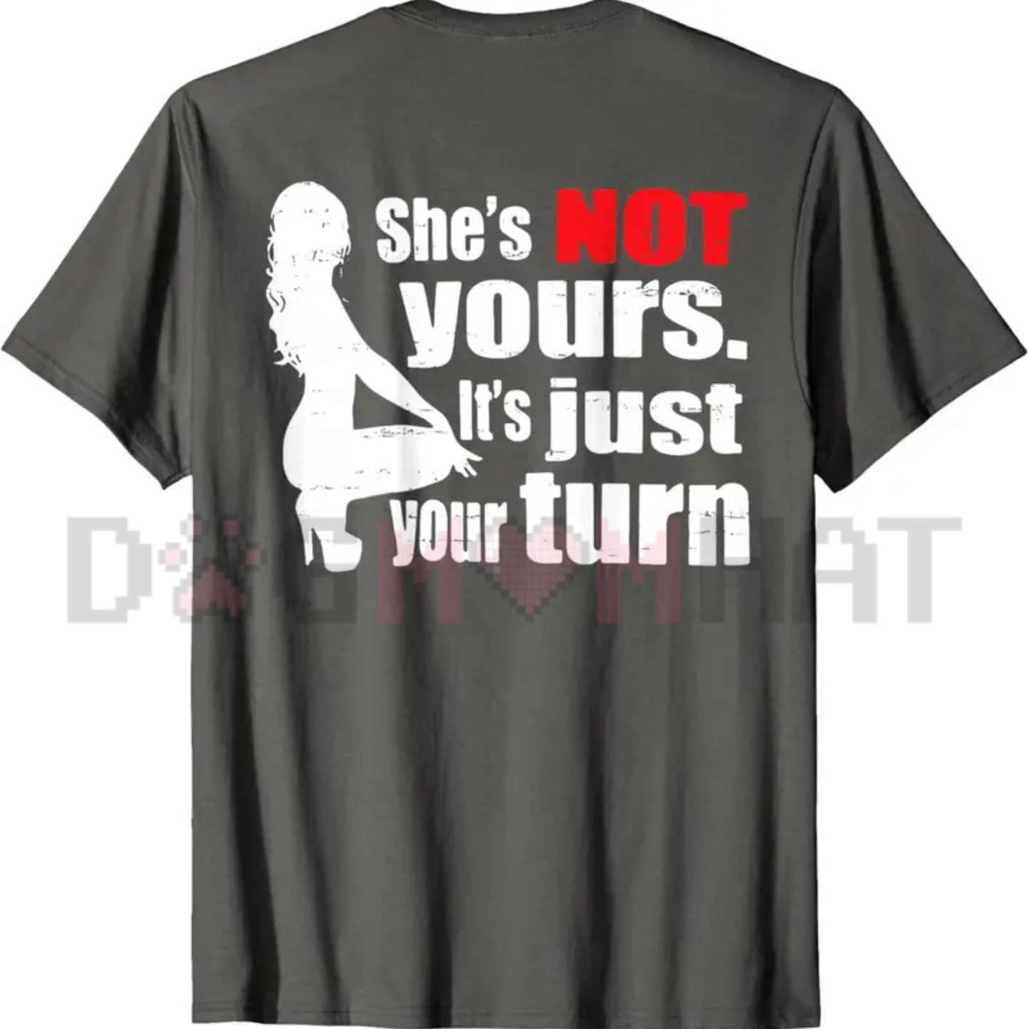 "She Is Not Yours" Retro Funny T-Shirt