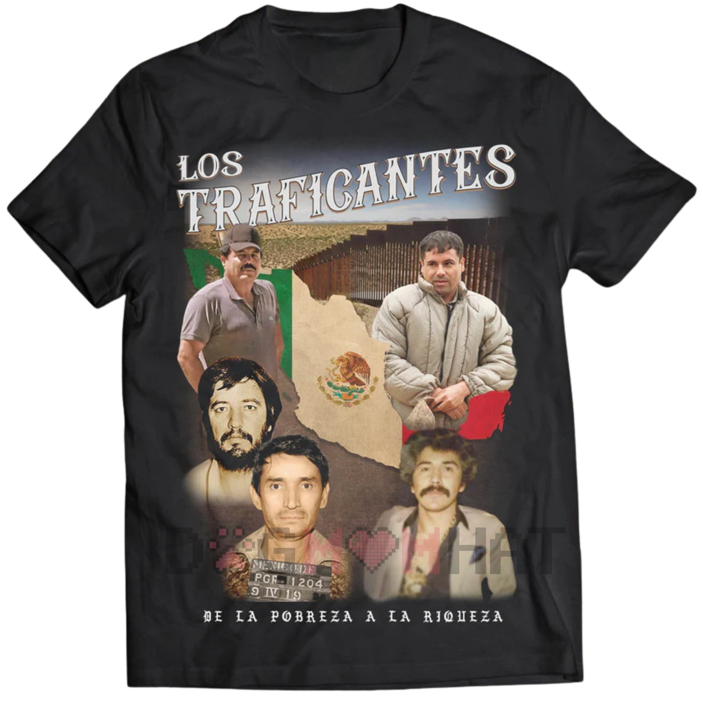 "Los Traficantes" T-Shirt – Edgy Humor Graphic Tee, Bold Statement Apparel, Unisex Streetwear