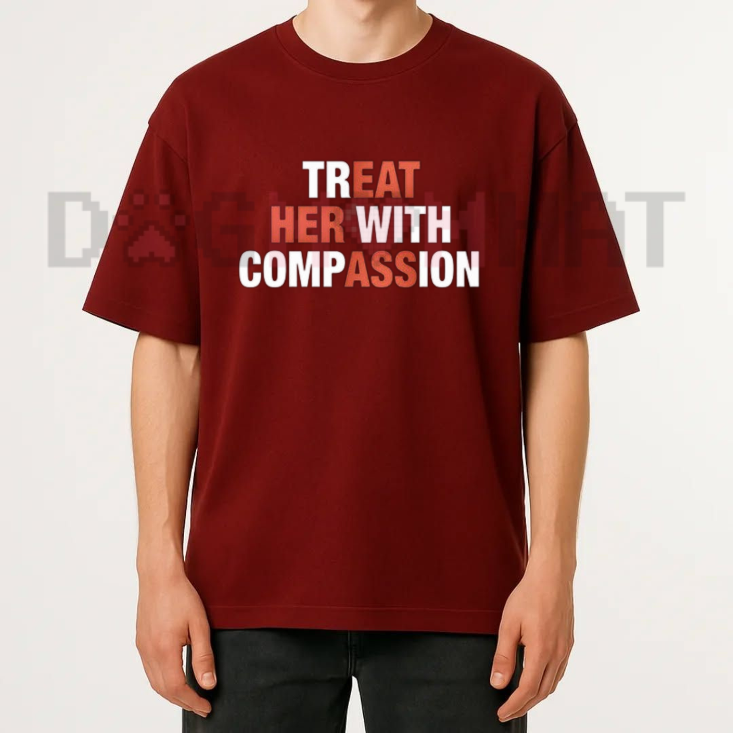 "Treat Her With Compassion" Mental Health Awareness Tee