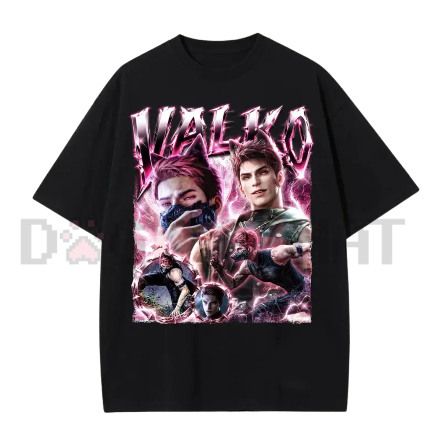 Valko Love and Deepspace T-Shirt - Anime Fan Universe Unisex Tee