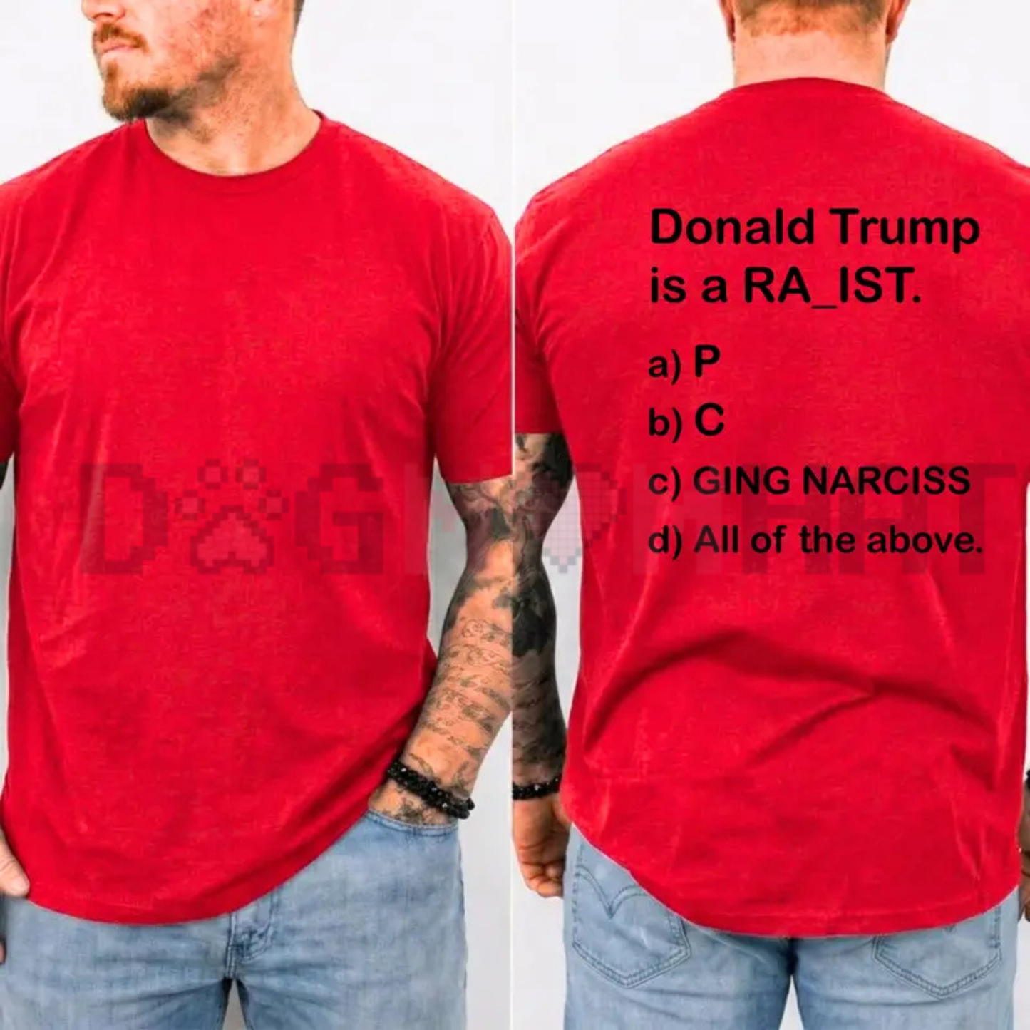 Political Quiz Master Graphic Tee - Sarcastic Election Choice Pure Cotton Unisex Casual T-Shirt