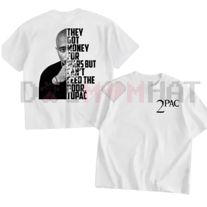 2Pac Tupac Shakur Graphic T-Shirt - Classic Hip Hop Culture Fashion Tee