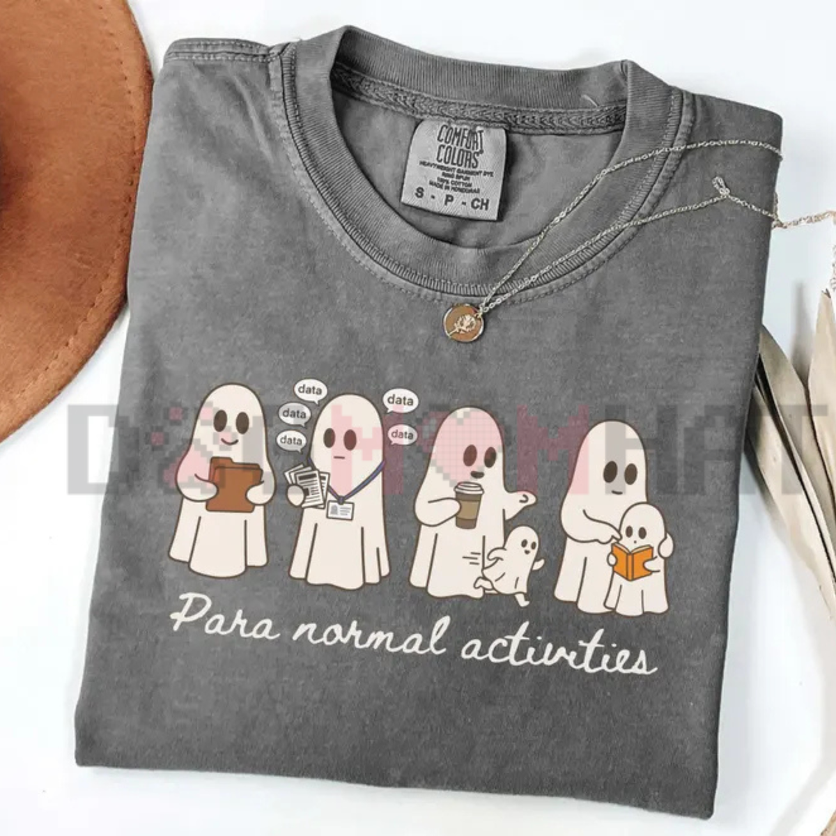 Paraprofessional Halloween Teacher T-Shirt - SpEd Para Routine Autumn Graphic Tee