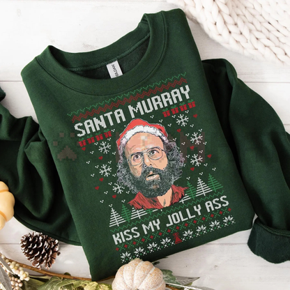Funny Murray Hawkins Ugly Xmas Sweatshirt