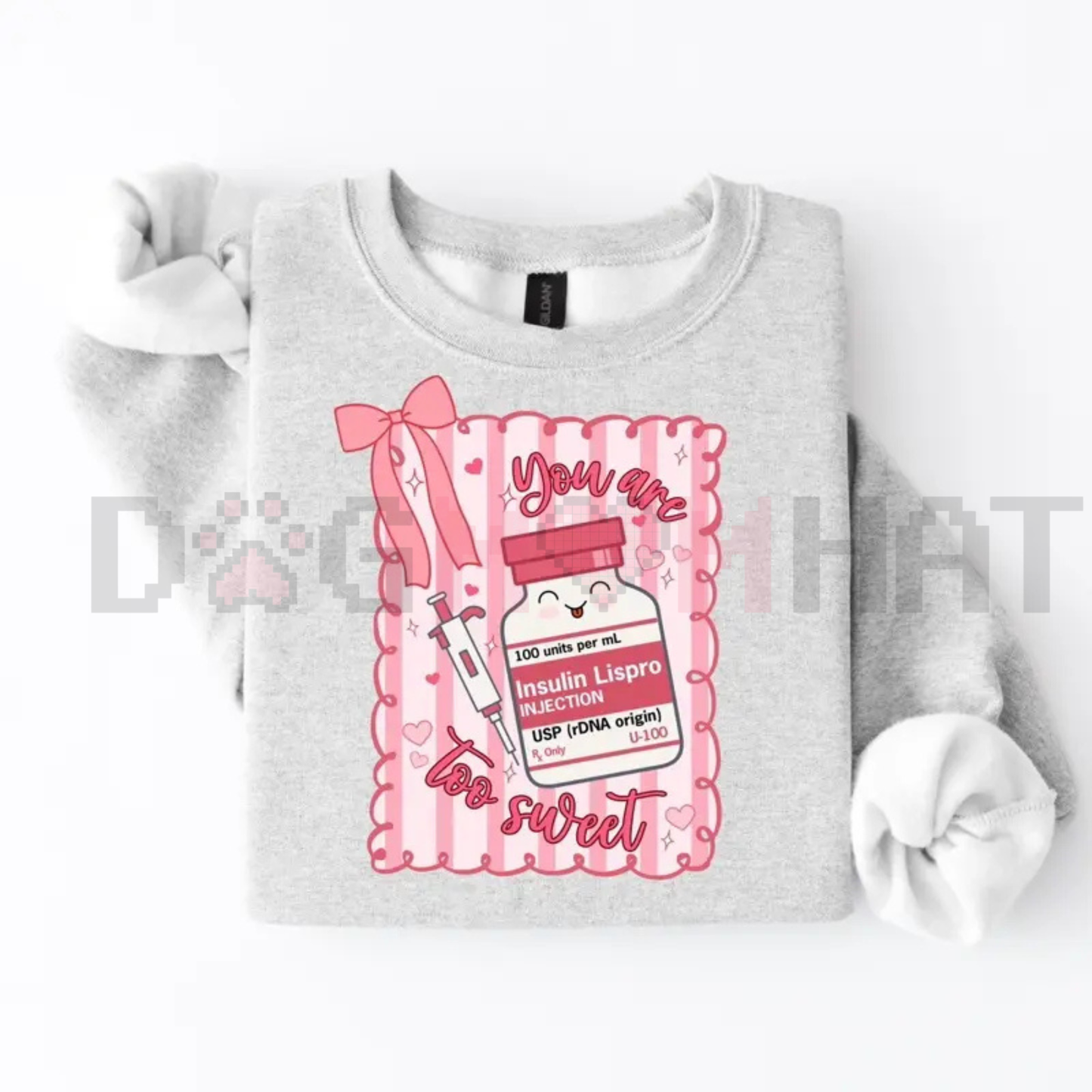 Perfect Nurse Valentine’s Day Crewneck – Medical Professional Heart Sweatshirt