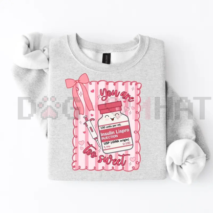 Perfect Nurse Valentine’s Day Crewneck – Medical Professional Heart Sweatshirt