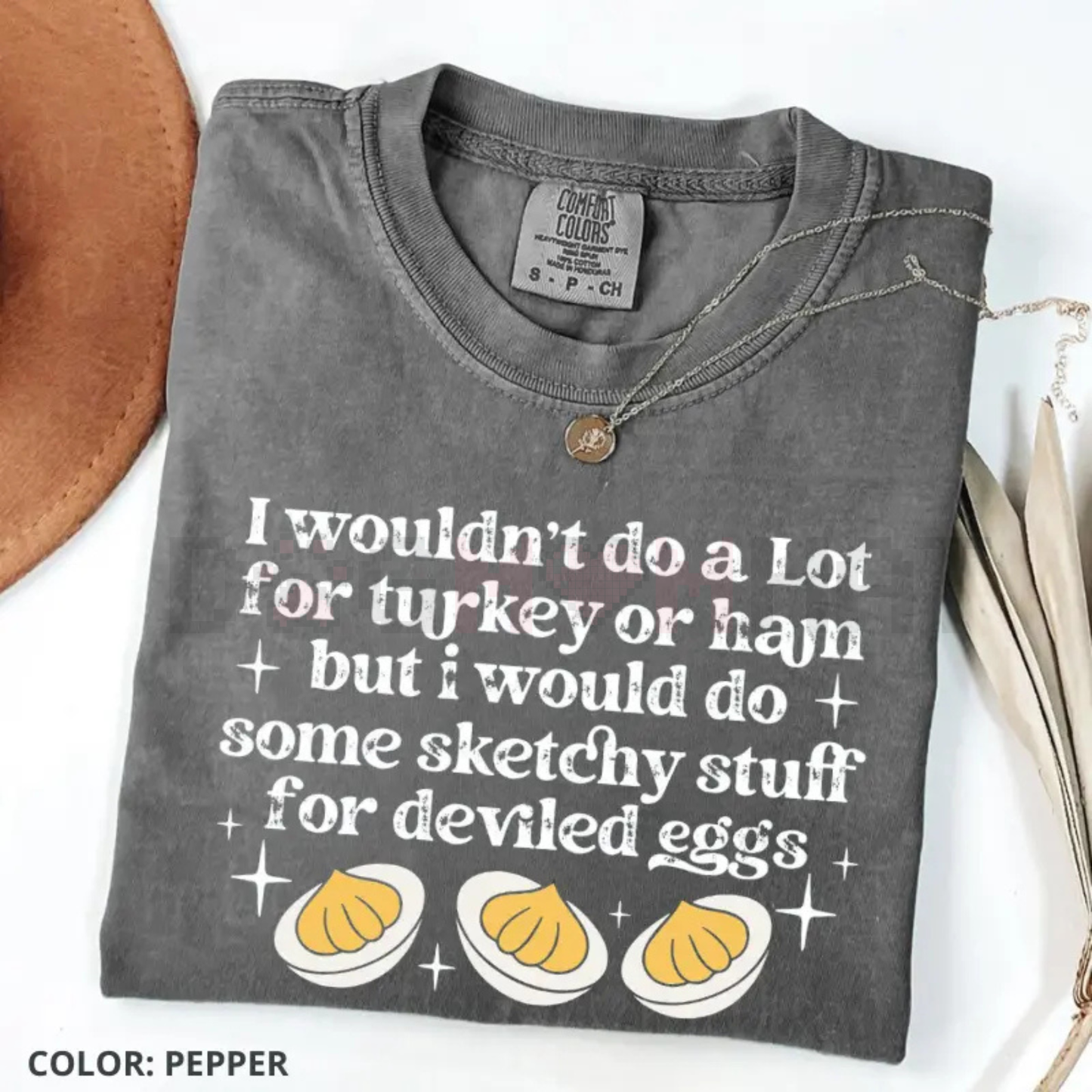 'Sketchy Things for Deviled Eggs' T-Shirt