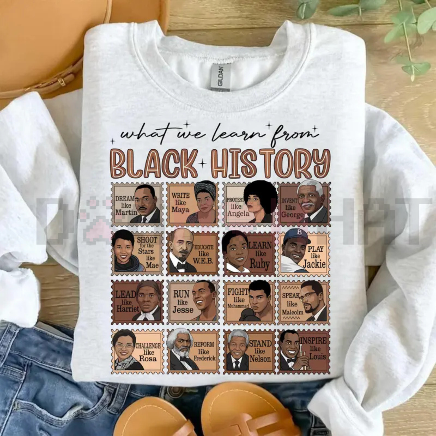 "What We Learn From Black History" Sweatshirt