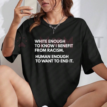 Human Enough Graphic T-Shirt