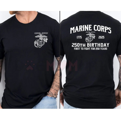 USMC 250th Anniversary Commemorative T-Shirt