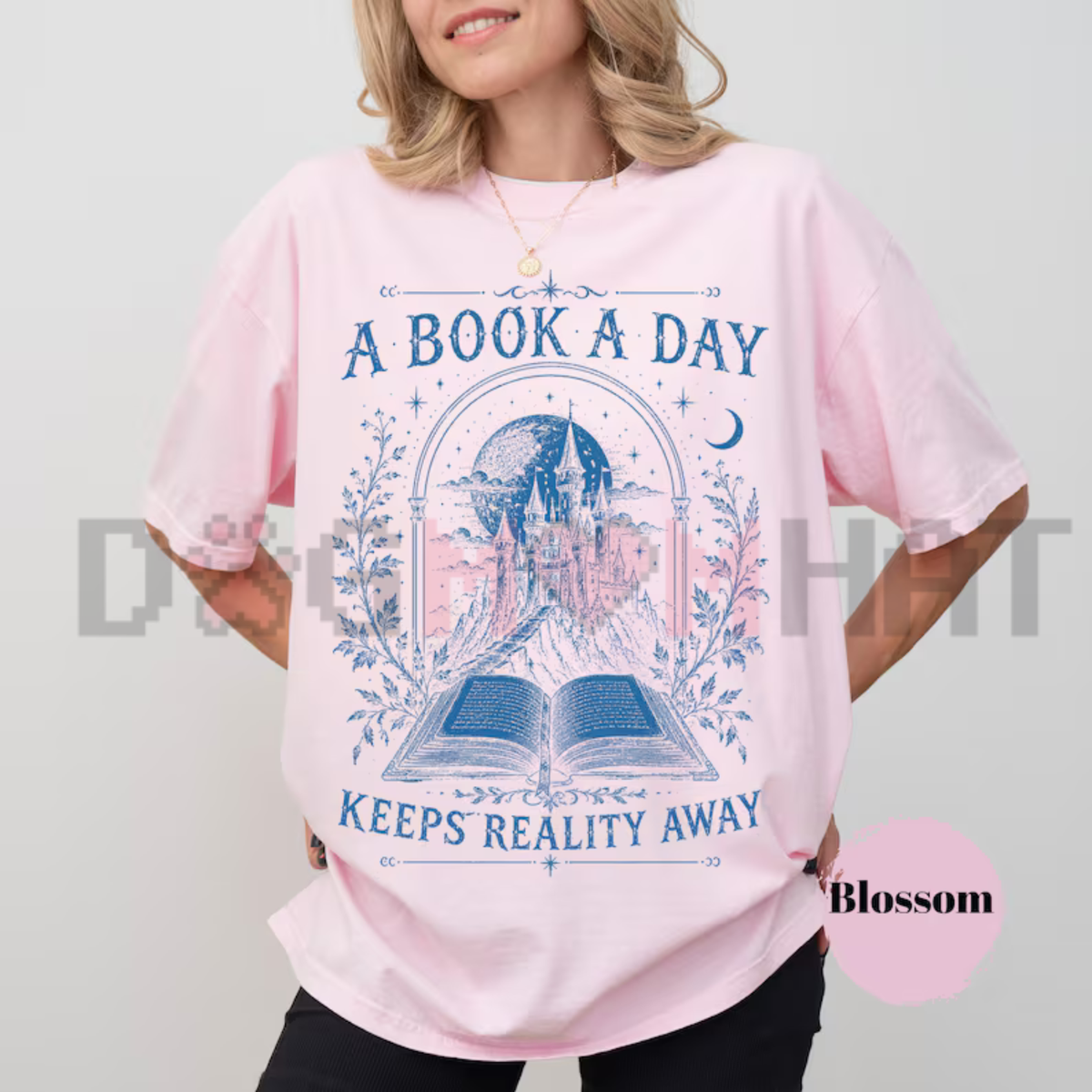 "A Book a Day Dragon" Graphic T-Shirt