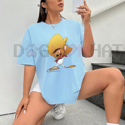 Looney Tunes Speedy Gonzales "Red Hue" Portrait T-Shirt