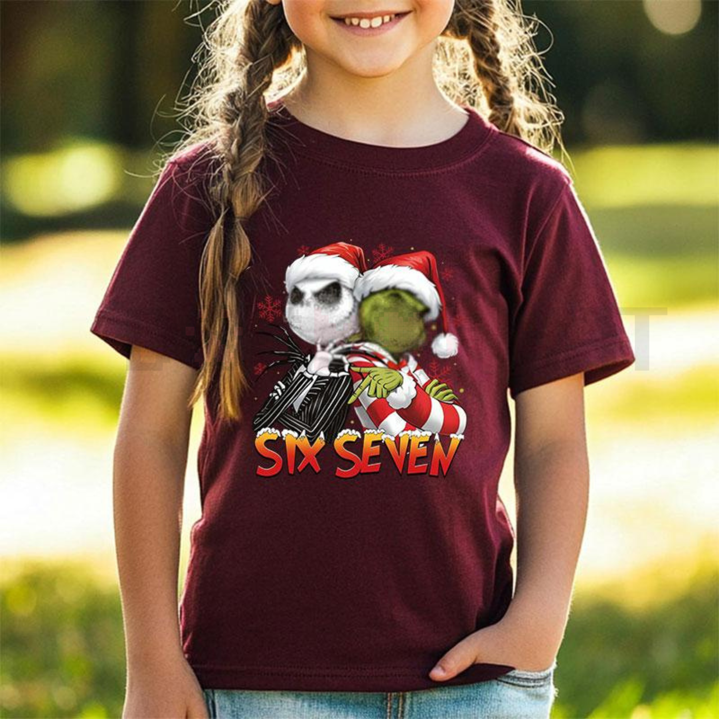 Six Seven Christmas Meme T-Shirt