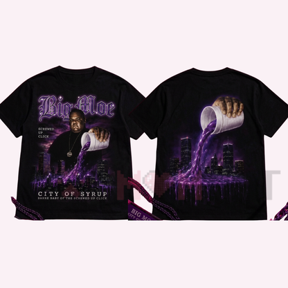Big Moe Houston Rap Graphic T-Shirt - Screwed Up Click Vintage Streetwear Tee