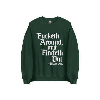 Medieval Meme Crewneck Sweatshirt - Funny Renaissance & History Top for Men & Women