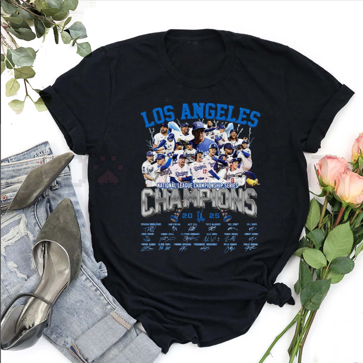 Los Angeles Champions T-Shirt – Unisex Game Day Graphic Tee, LA Fan Victory Top