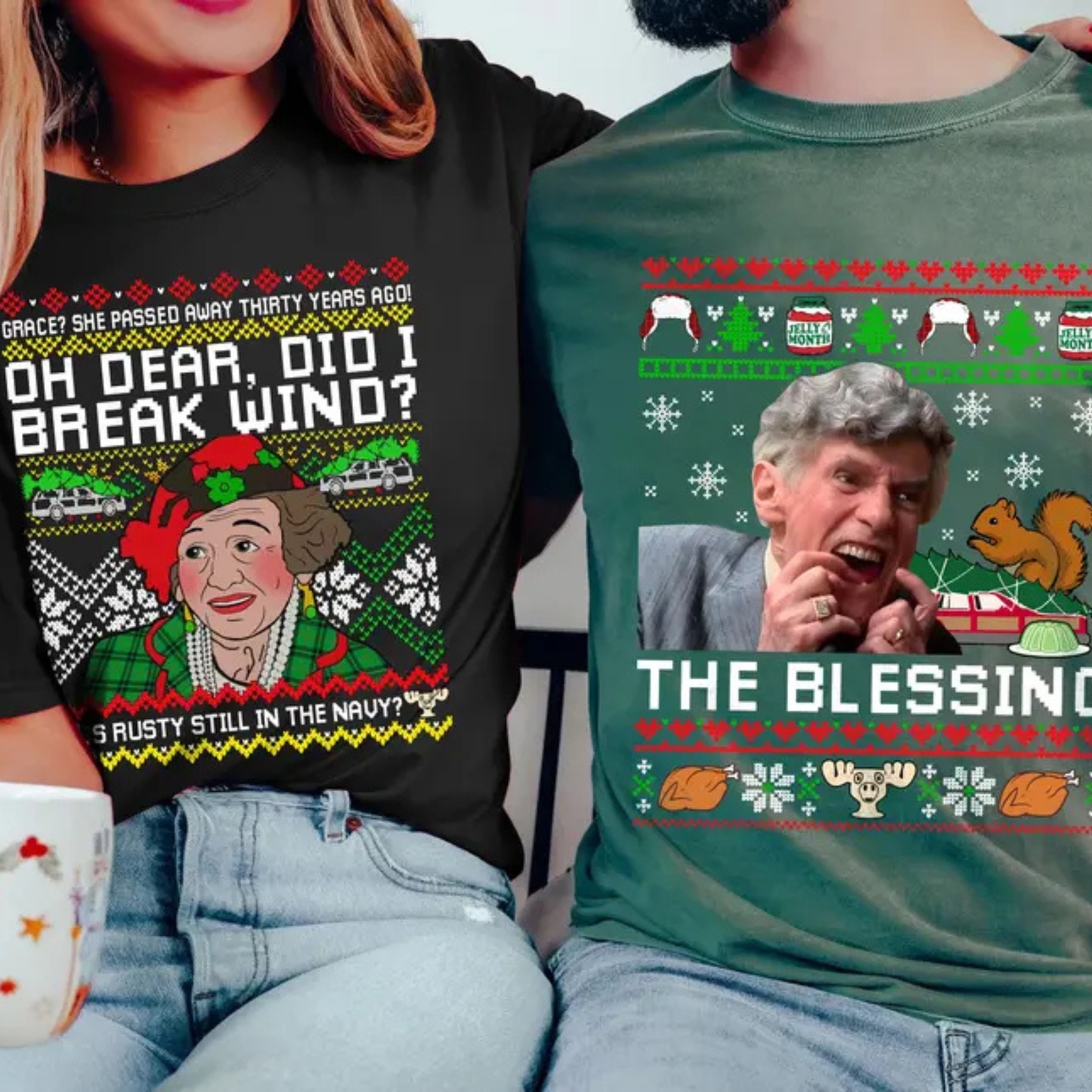 "Grace She Passed Away 30 Years Ago" Christmas Vacation Tee