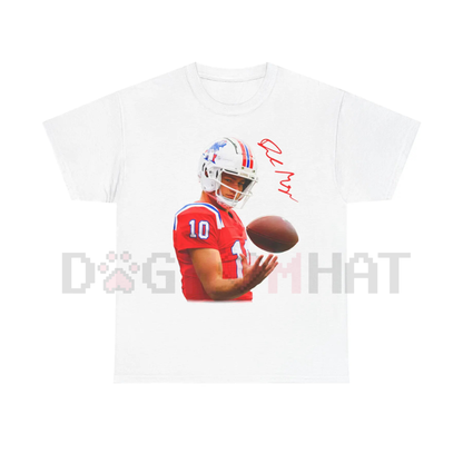 Drake Maye Tee – Unisex Football Star Graphic T-Shirt