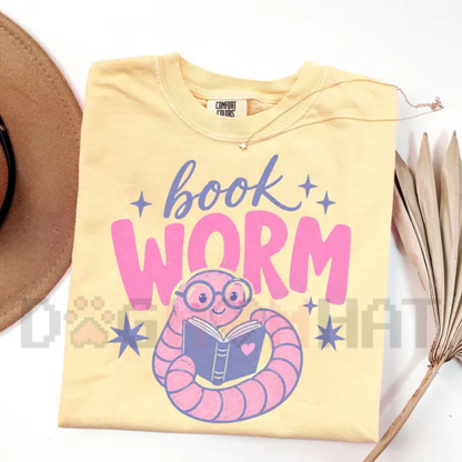 "Trendy Bookworm Read More Books" Reading Graphic T-Shirt