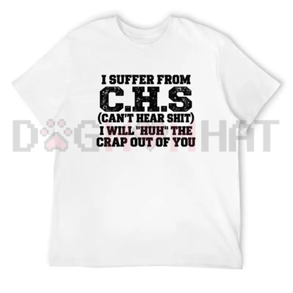 Parke Horizon Tee – "Huh?" Sarcastic Hearing Humor Graphic T-Shirt