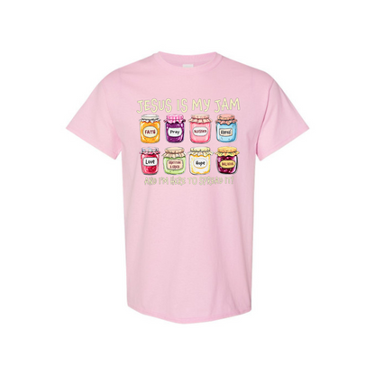 "Jesus Is My Jam" Christian T-Shirt – Unisex Casual Short Sleeve Tee