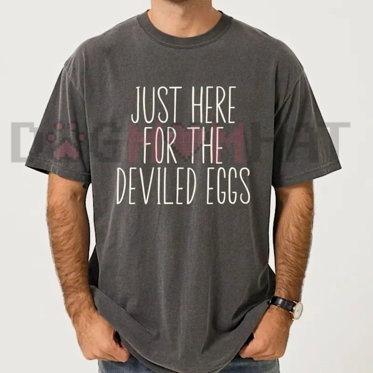 Inappropriate Deviled Eggs Thanksgiving and Christmas Funny Graphic T-Shirt