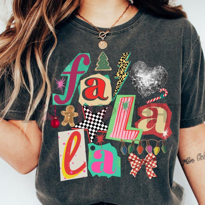 Retro Positivity Collage T-Shirt – Comfort Colors® Christian Faith Y2K Aesthetic
