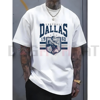 Dallas 1950s Football Graphic Men's T-Shirt