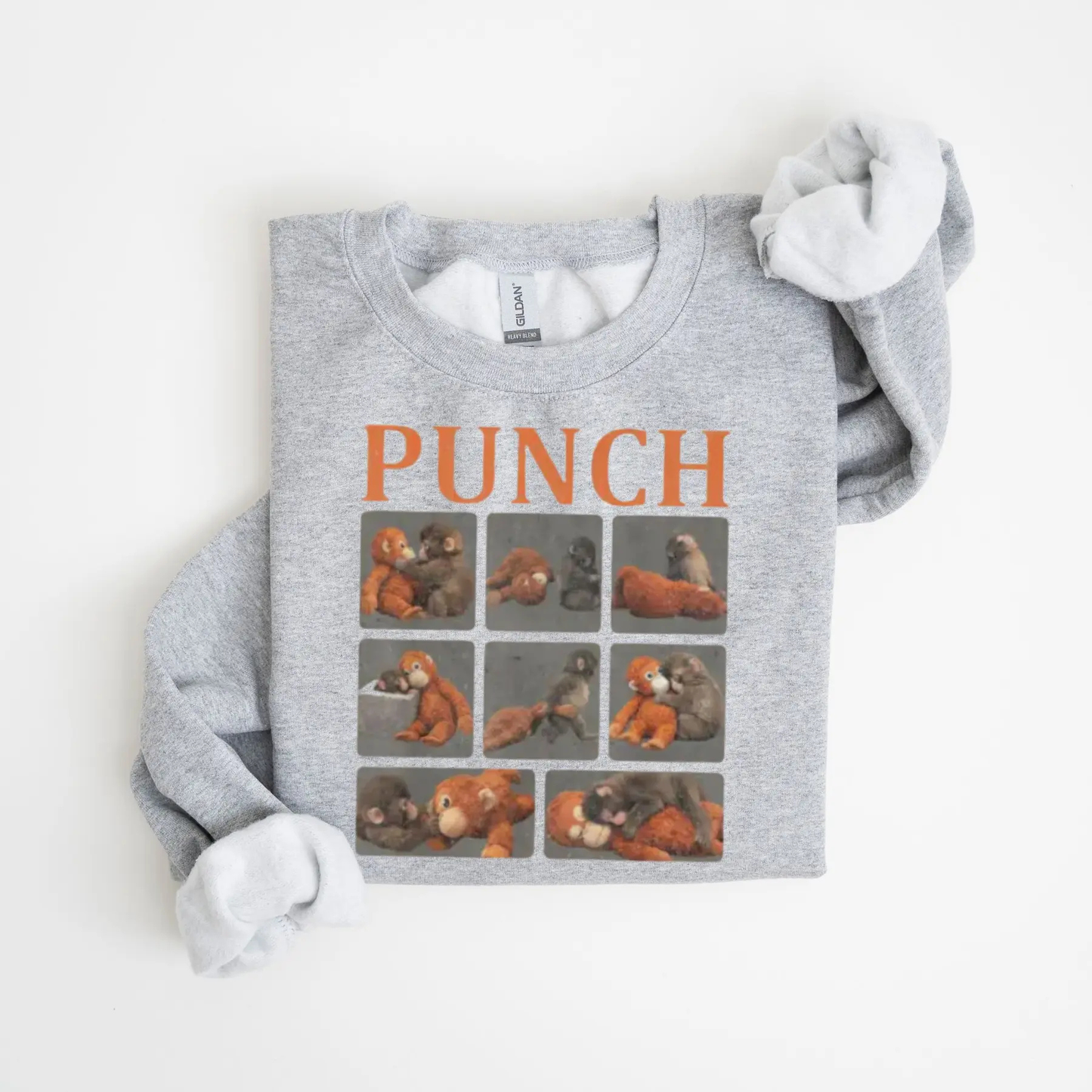 "Monkey Punch" Graphic Sweatshirt