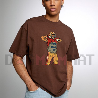 "Vintage San Francisco Football" Retro Comic Graphic T-Shirt