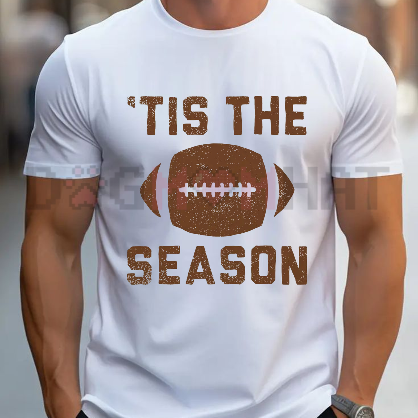 Gridiron Autumn Kickoff Vintage Tee - Retro Game Day Football Season Unisex Cotton Graphic Shirt