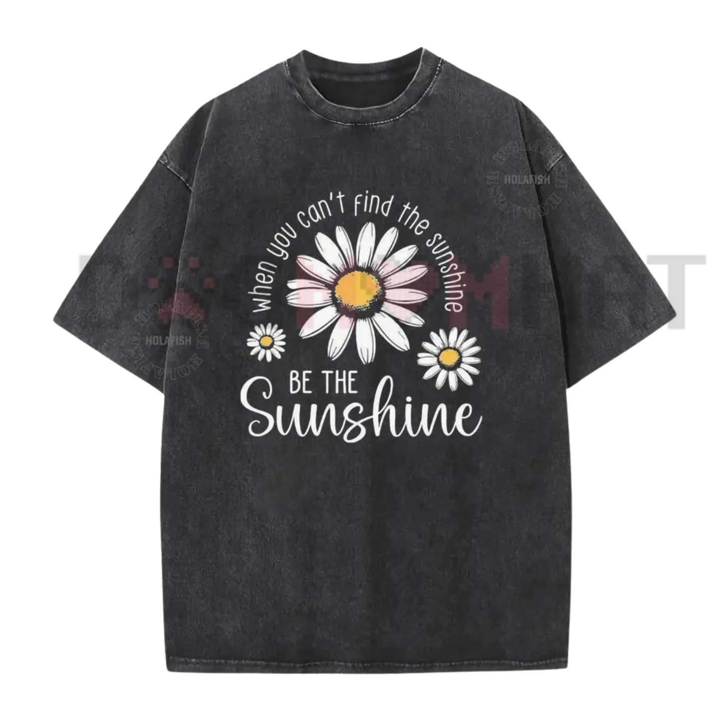 Holafish Acid-Washed Vintage T-Shirt