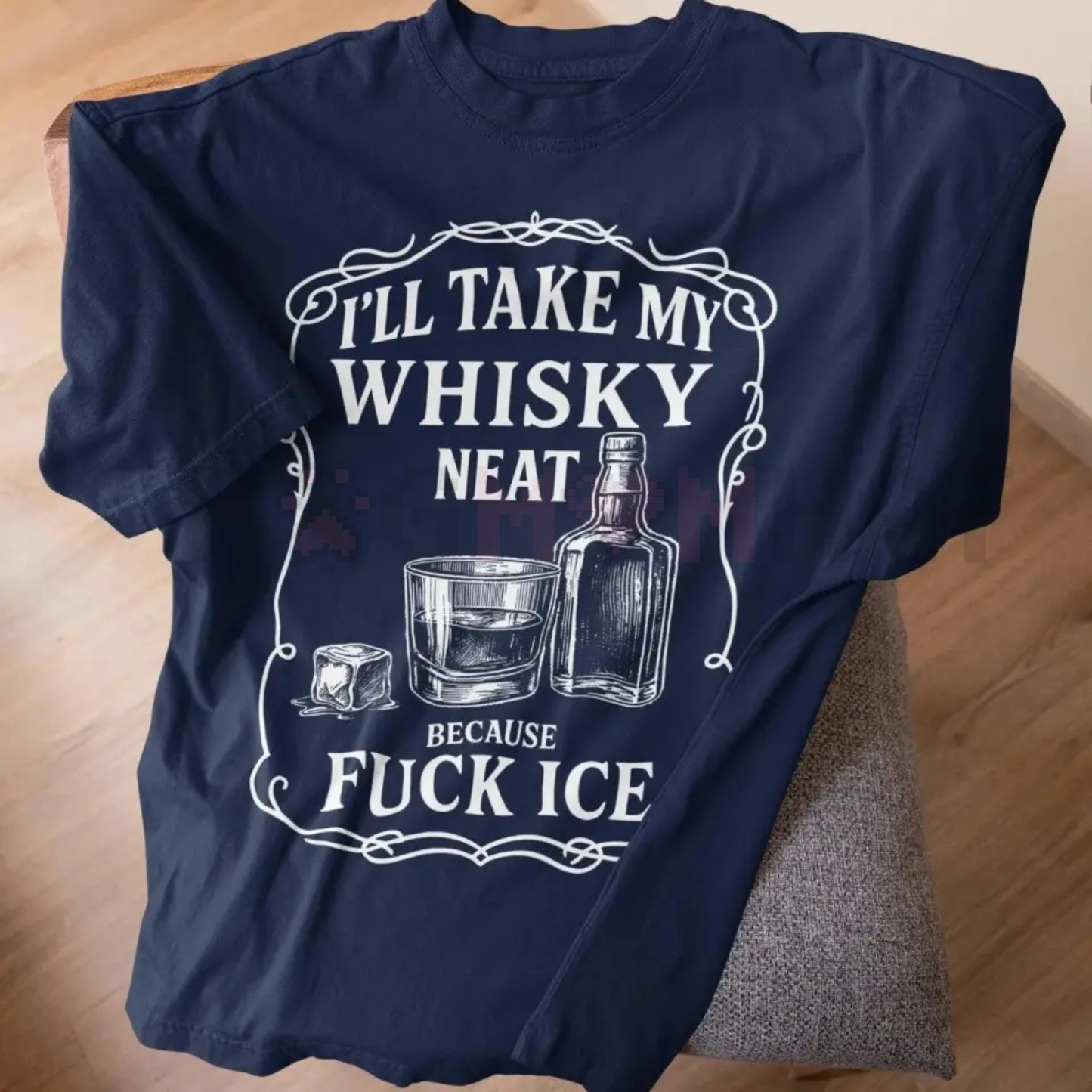 Pro-Immigrant "I'll Take My W Neat F ICE" T-Shirt