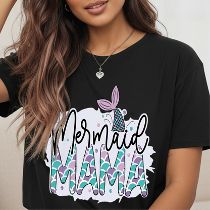 "MAMA" Bold Print T-Shirt – Modern Minimalist Motherhood Tee