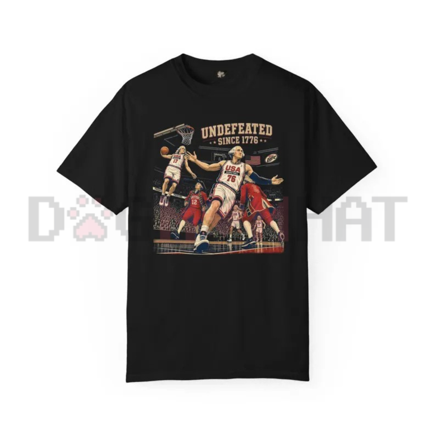 "Undefeated Since 1776" Patriotic 4th of July Tee