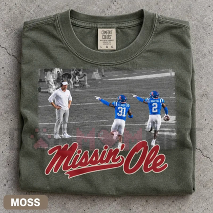"Mississippi Iconic Game Day Old Coach" Graphic T-Shirt