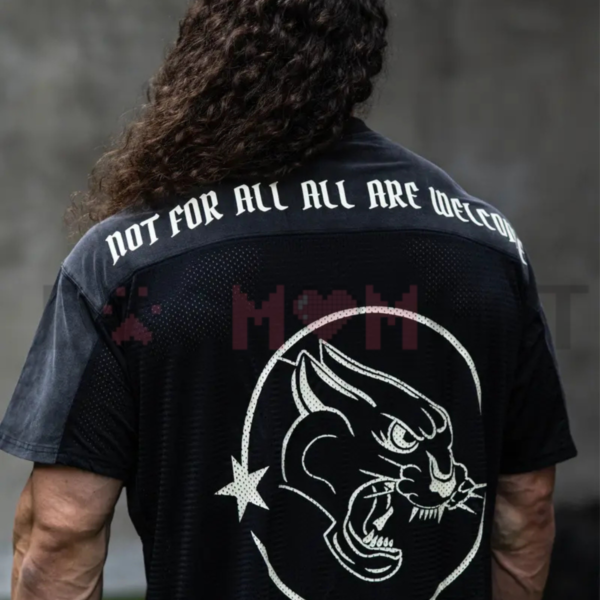 Hybrid Jersey Panther Logo Athletic Shirt & Performance Apparel