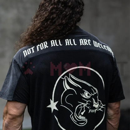 Hybrid Jersey Panther Logo Athletic Shirt & Performance Apparel