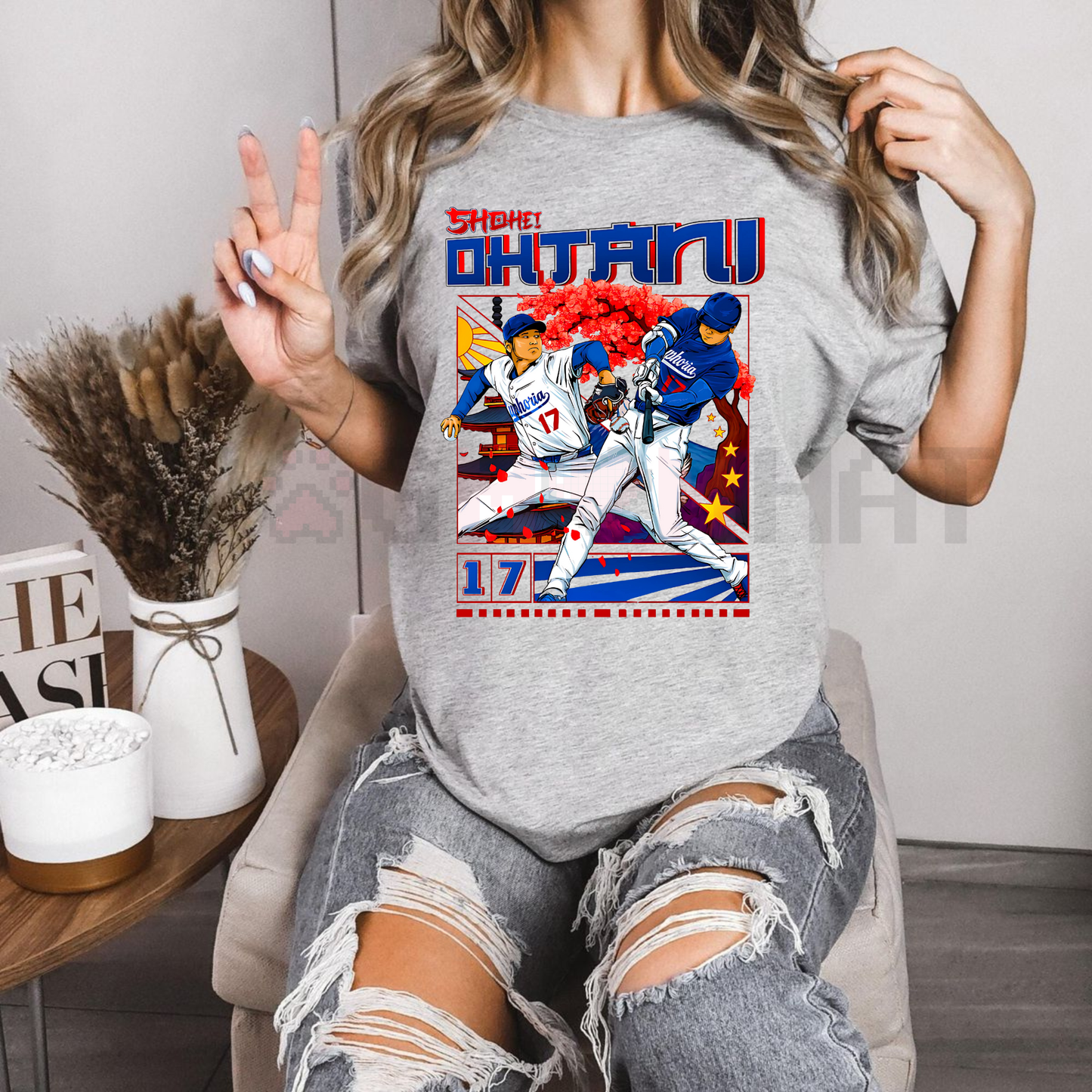 Shohei Ohtani Graphic T-Shirt LA Baseball MVP Tee – Angels Dodgers Japan MLB Fan Apparel