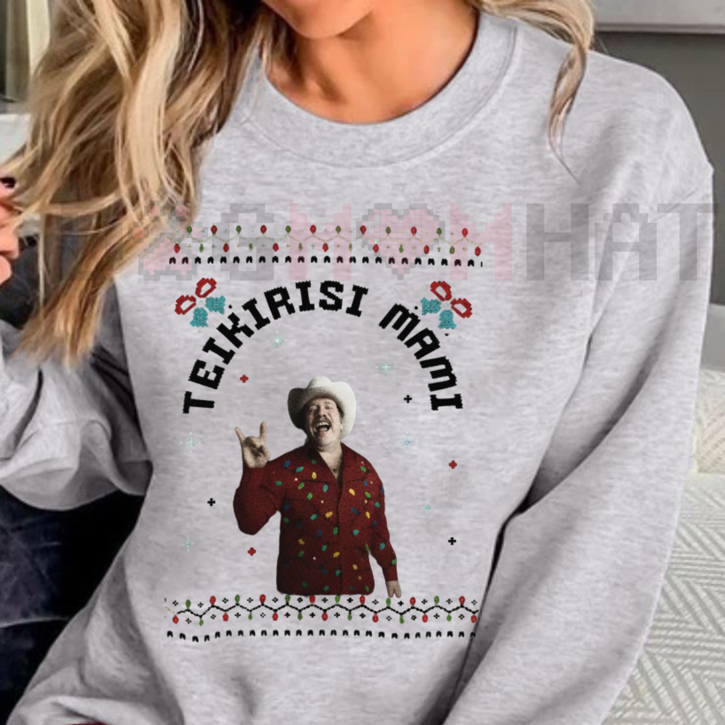 "Teikirisi Mami" Sweatshirt – Funny Spanglish Quote Jumper