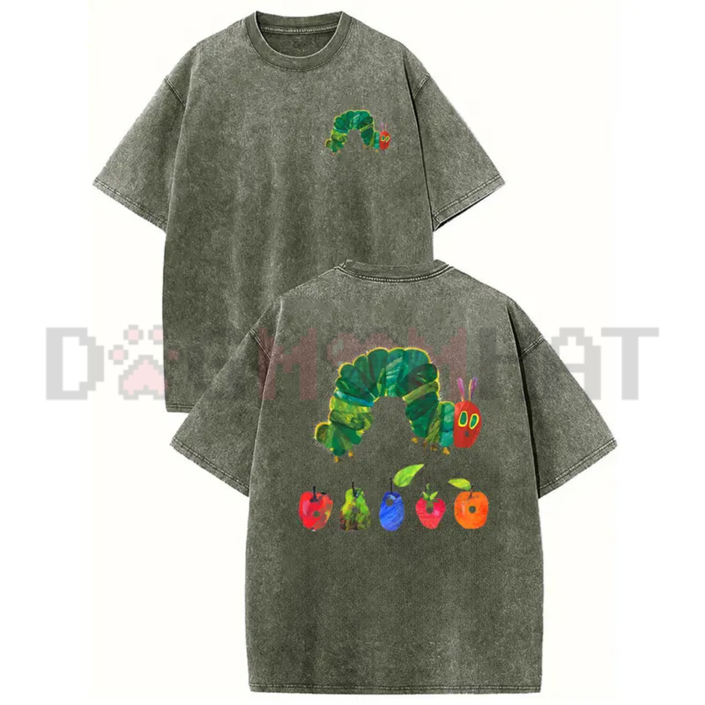 Holafish Acid Wash "The Very Hungry Caterpillar" T-Shirt