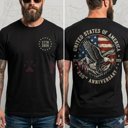America 250 "Semiquincentennial" Eagle Tee
