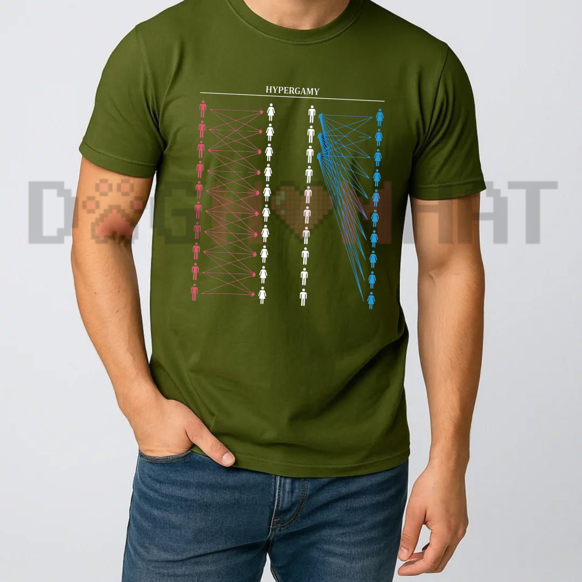 Upward Mobility Tee – Funny Hypergamy Meme Dating Strategy Sarcastic Shirt