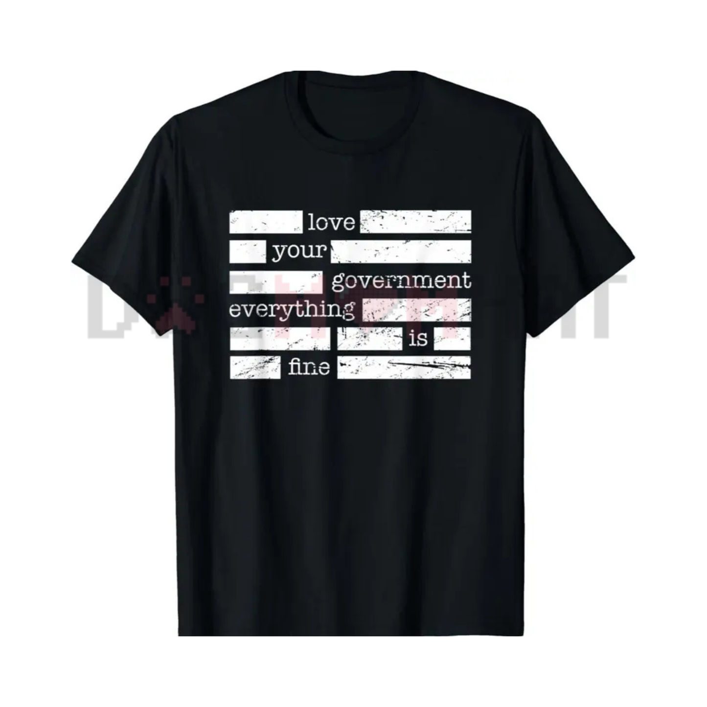 "Everything Is Fine" Redacted Conspiracy T-Shirt
