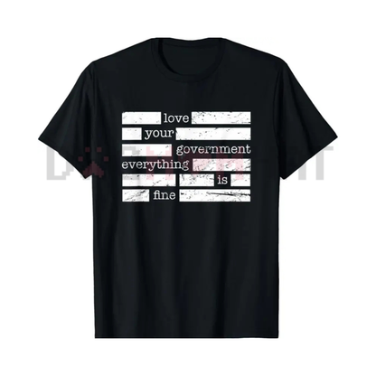"Everything Is Fine" Redacted Conspiracy T-Shirt