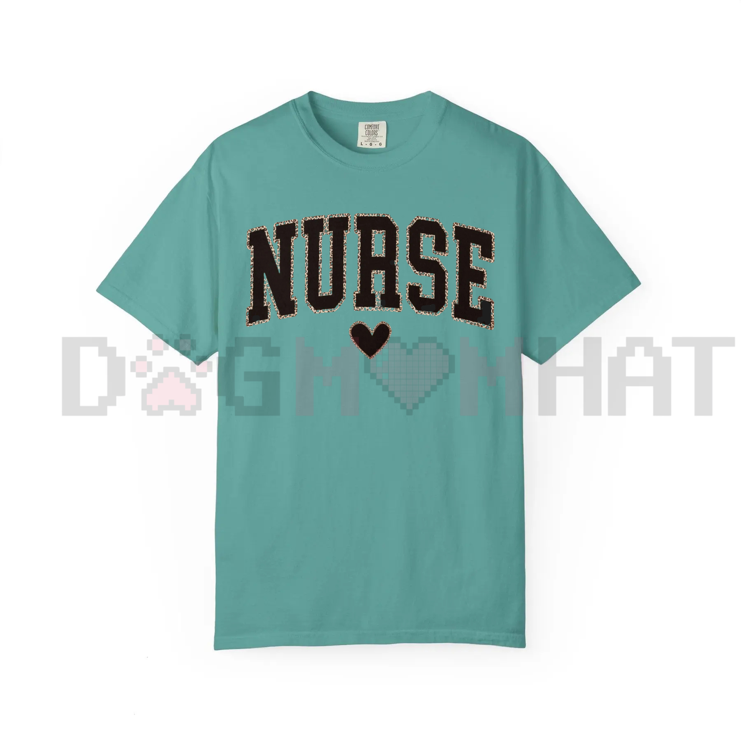Leopard Nurse Lightning Bolt T-Shirt